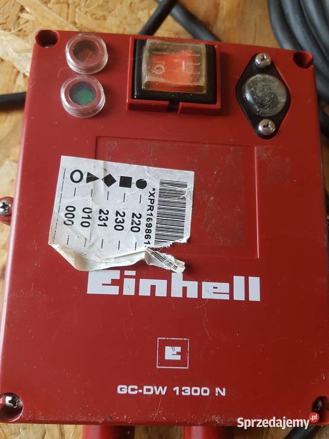 Einhell GCDW 1300 N POMPA WODY GŁĘBINOWA wielkopolskie Głogowa sprzedam