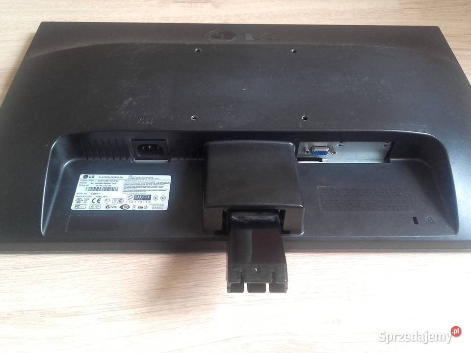 Monitor LG Flatron E2241SBN FullHD 215cala VGA z Elektronika kujawsko-pomorskie