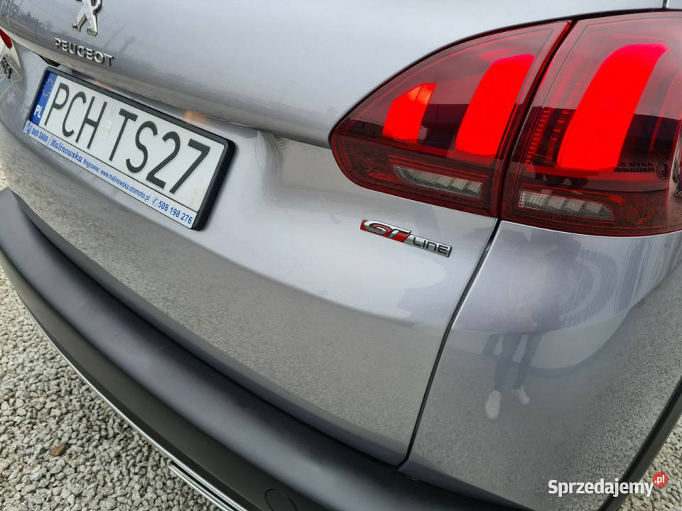 Peugeot 2008 GTLine Navi 2xPDC Kamera Led czujnik zmierzchu Samochody osobowe Wągrowiec sprzedam