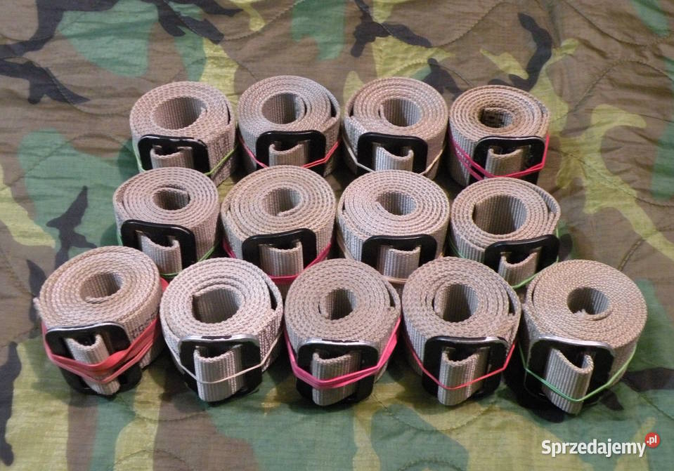 Paski Us Army riggers belt Tan Wrocław