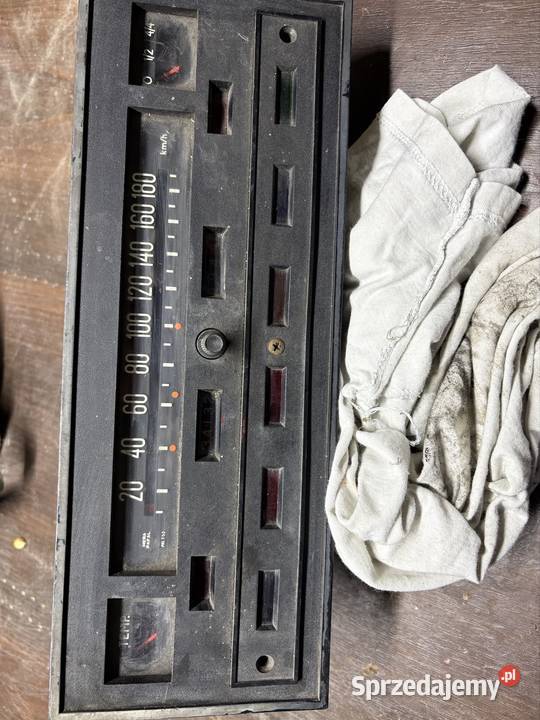 Zegary duży Fiat 125p licznik prędkościomierz Dęblin