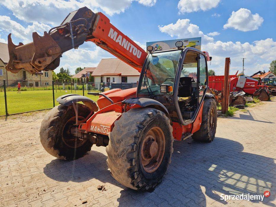 Manitou MLT 741120 LSU 2005r Perkins sprawna Dobrzyniewo Duże
