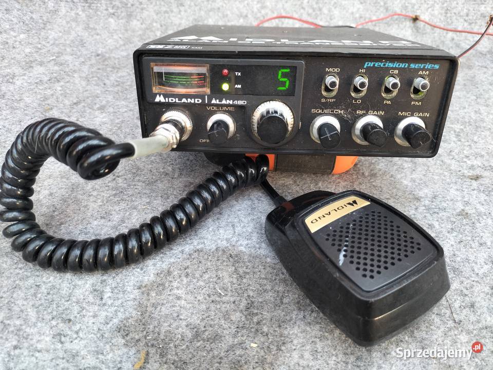 CB radio Midland ALAN 48D precision series Leszno