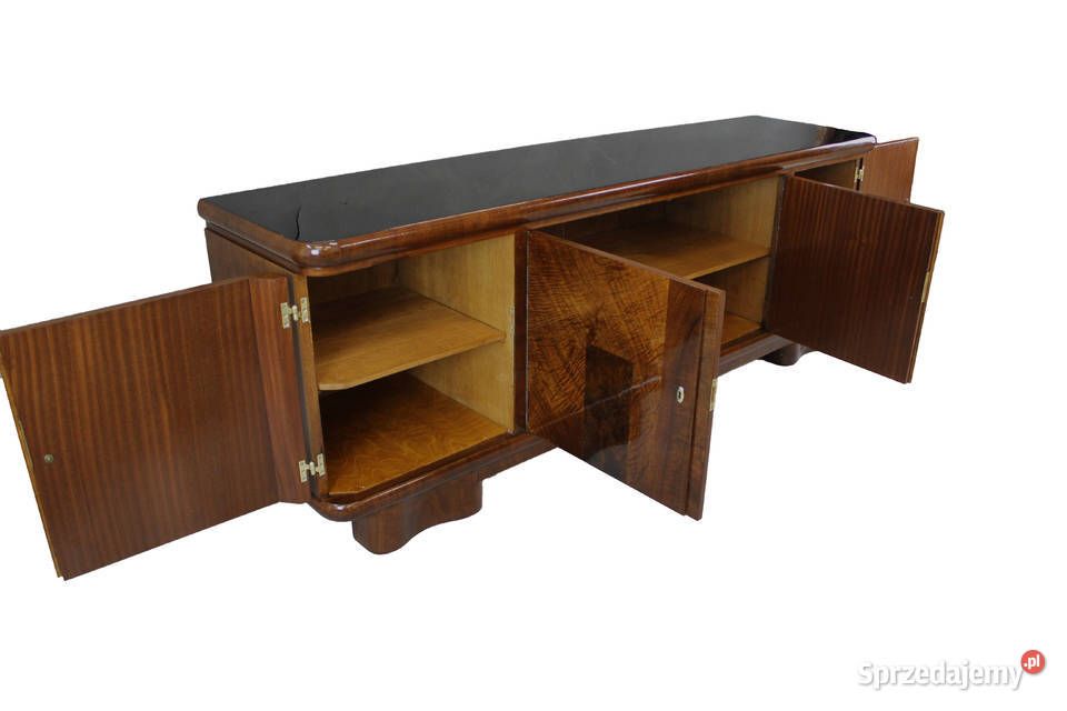 Niska komoda art deco pod telewizor RTV głęboka Bydgoszcz