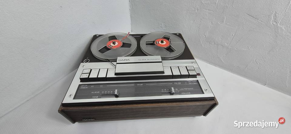 Kultowy magnetofon szpulowy SABA TG 454 Biłgoraj