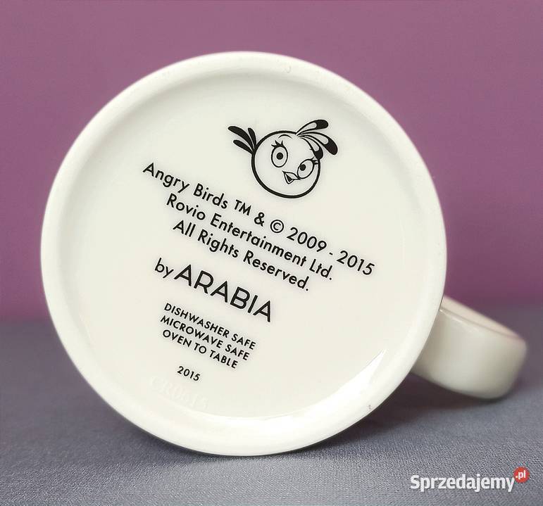 ANGRY BIRDS kubek Arabia Finland STELLA i GALE małopolskie Jasień