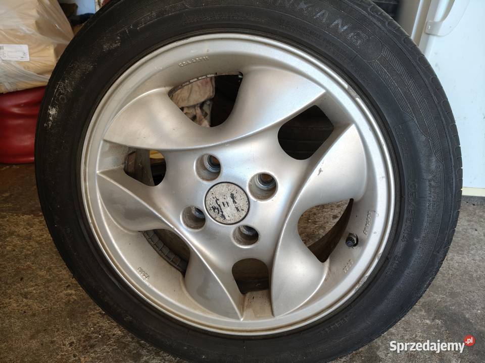 Felgi aluminiowe 14 BBS 4x100 Opel Honda VW Aveo Opony i felgi wielkopolskie Rawicz