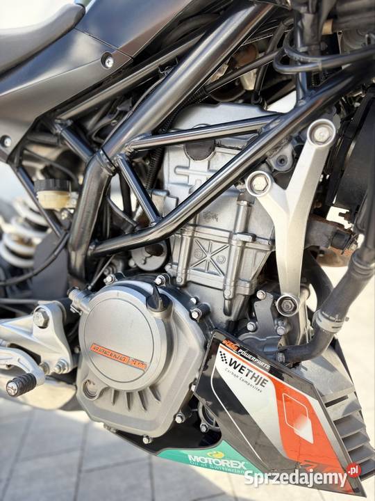 KTM Duke 125 podgrzewane manetki Motoryzacja Piechocice