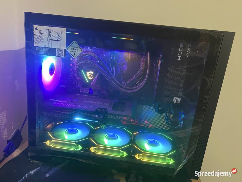 Sprzedam NOWY Gamingowy PC mATX i512400F RTX Klasy Core i5 Węglowice