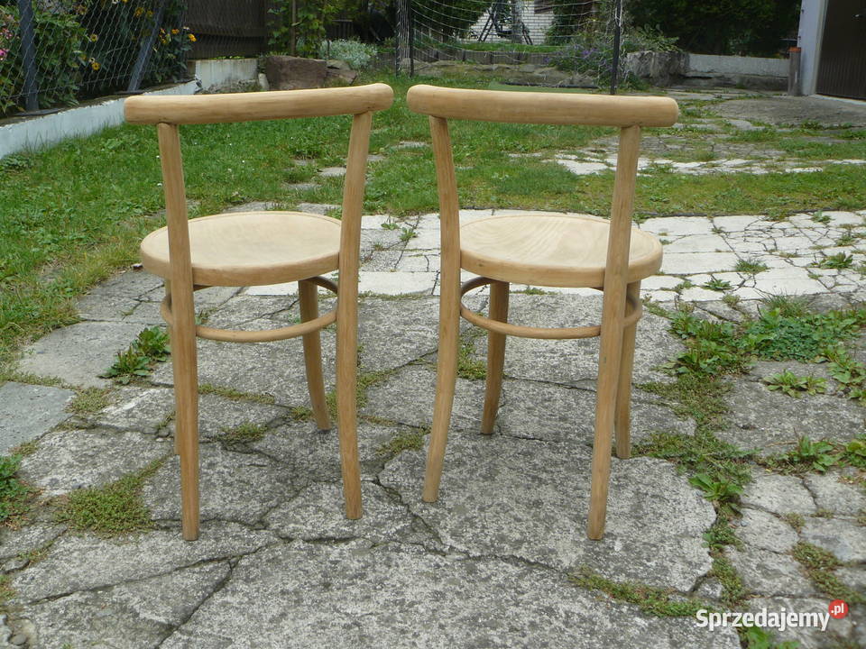 Stare krzesła sygnowane Thonet małopolskie Nowy Sącz