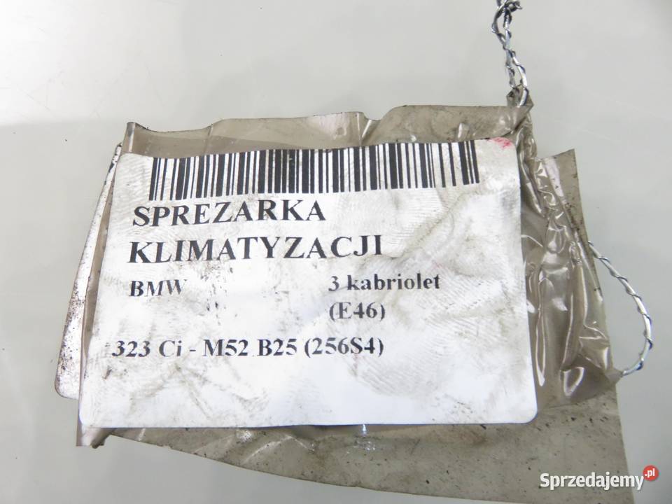 KOMPRESOR KLIMATYZACJI BMW 3 kabriolet E46 323 Kompresory klimatyzacji