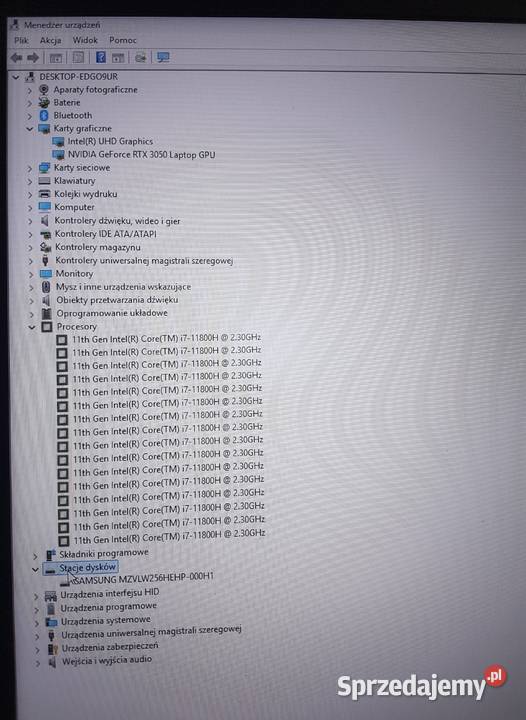 laptop Tetrra 1777T z procesorem i711800H opolskie Opole