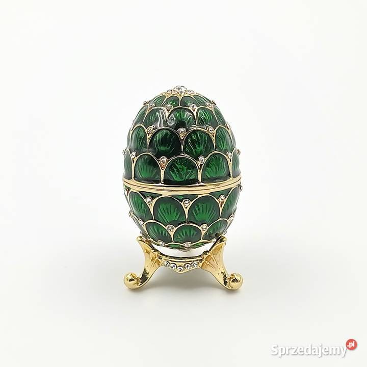 Jajko jajo faberge pojemniki szkatułka Zawiercie