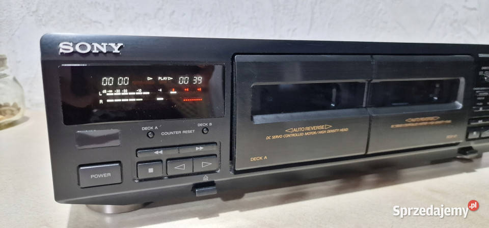 Magnetofon Sony TCWE405 TC WE 405 casette deck Magnetofony Międzychód