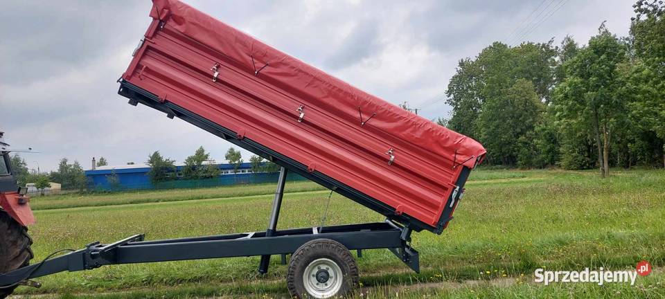 Przyczepa rolnicza jednoosiowa 3 strona remoncie Przyczepy rolnicze podlaskie Cimoszka sprzedam