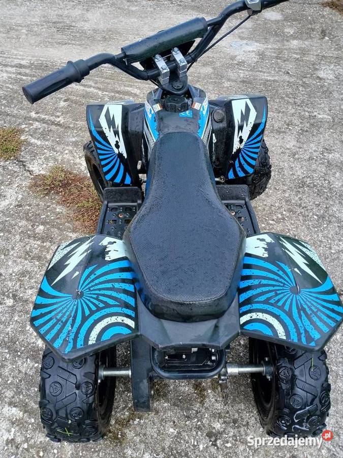 Qlad elektryczny stan idealny nowe akumulator czarny Paprotno