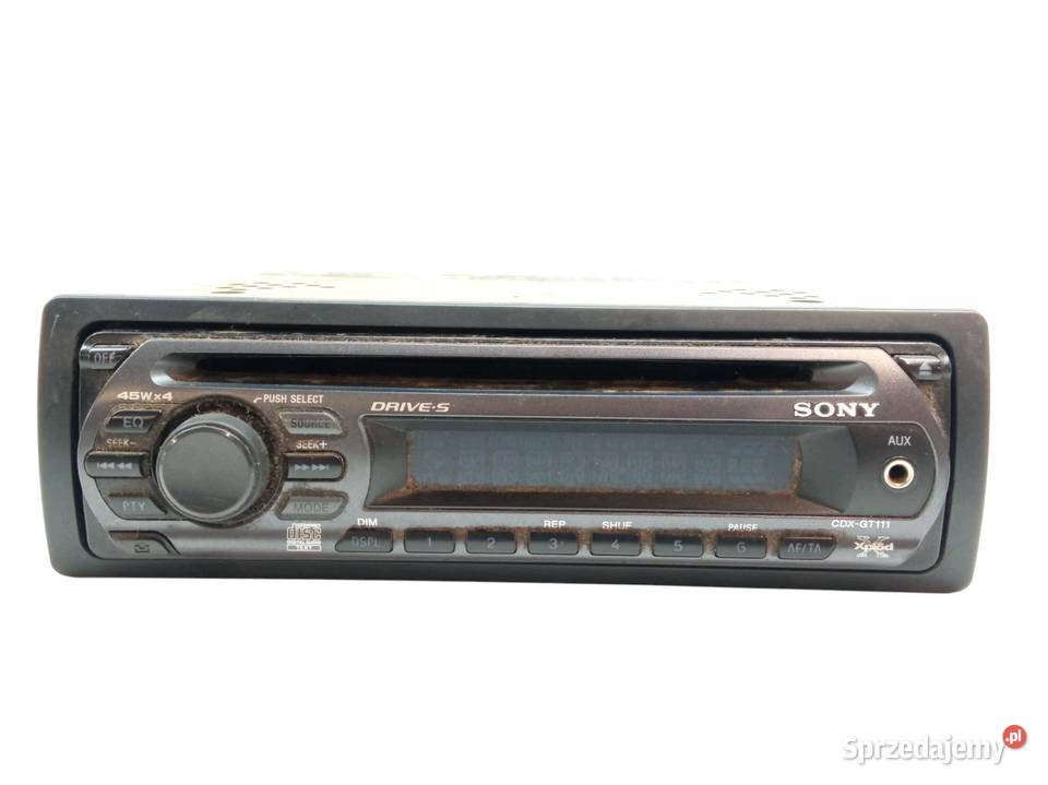 RADIO SONY CDXGT111 Peugeot 206 I 19982010