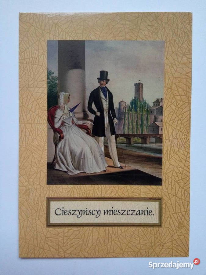 Pocztówka Cieszyńscy mieszczanie ok 2000r NOWA Dąbrowa Górnicza