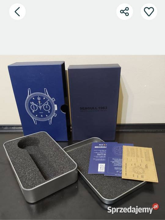 Seagull 1963 pudełko box etui na zegarek małopolskie