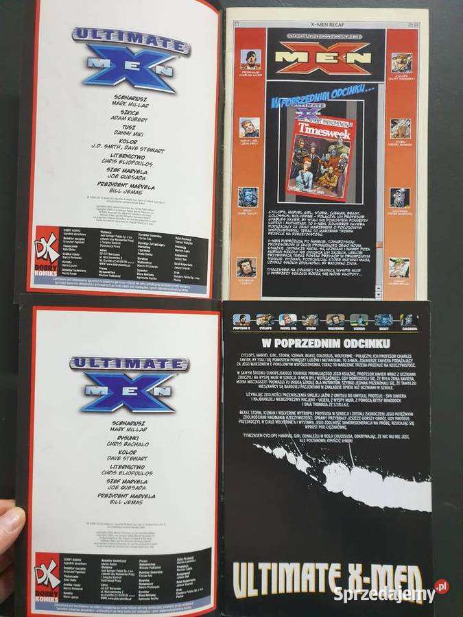 Ultimate XMen 2 komiksy kompletna miniseria 2004 Gdynia