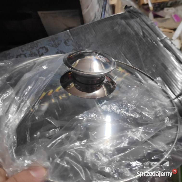 Garnki zestaw 6 samych garnków z grubym dnem łódzkie Łódź