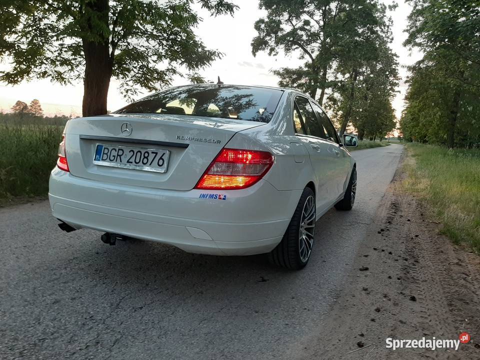 MERCEDES W204 18k Manual 156KM podlaskie Szczuczyn