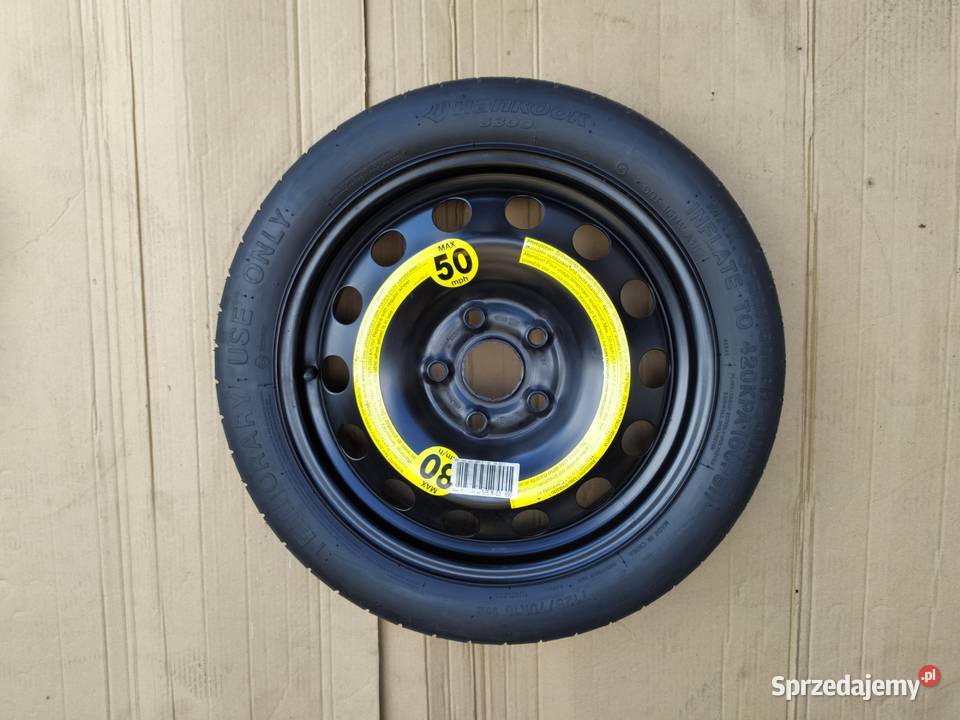 KOŁO DOJAZDOWE R16 VW VOLKSWAGEN GOLF V VI VII Koła dojazdowe wielkopolskie Miejska Górka
