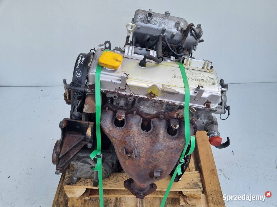 SILNIK Mitsubishi Galant VIII 20 16V test 4G63 osobowe lubelskie Rudka