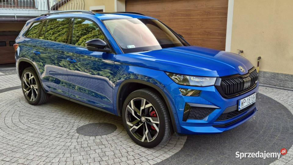 koda Kodiaq VRS Salon I Właściciel VAT 23 Serwis napęd 4x4