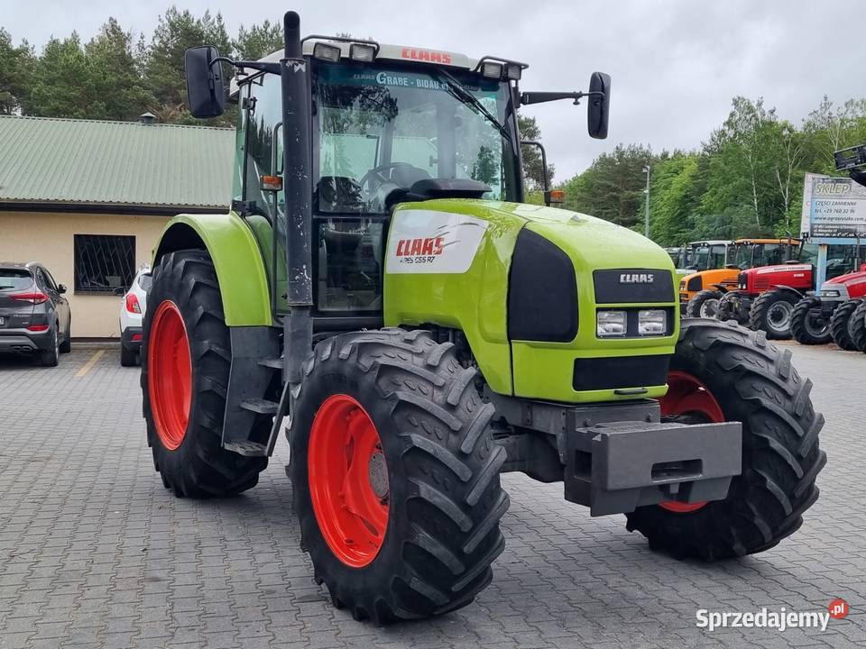 Claas Ares 656RZ Renault 610 626 John Deere 6620 mazowieckie Laskowiec