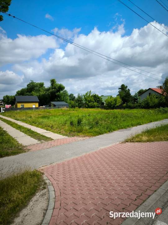 Działka budowlana 1200 m gm Wiązowna DW721 asfalt Otwock