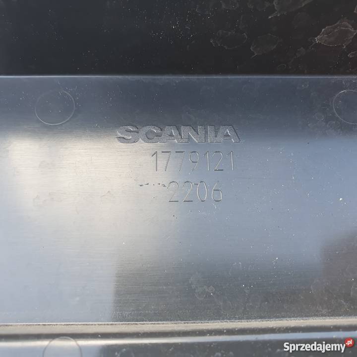 SCANIA MASKOWNICA OSŁONA STOPNIA Bieleń