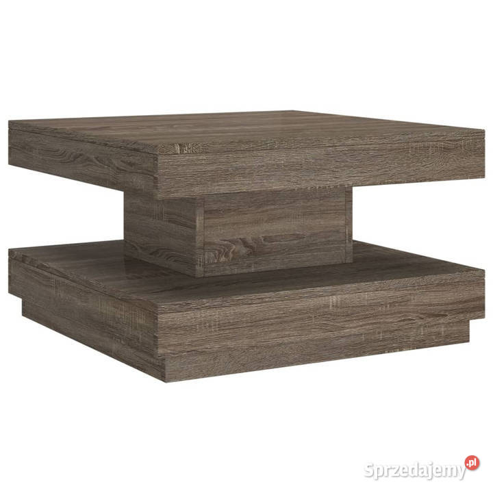 Stolik kawowy szary 60x60x35 MDF WM286098 Stoły mazowieckie Warszawa