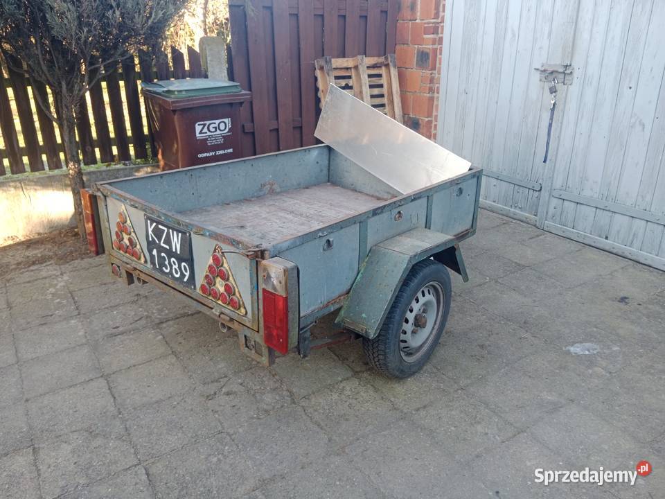 Przyczepka przyczepa samochodowa lekka Jarocin