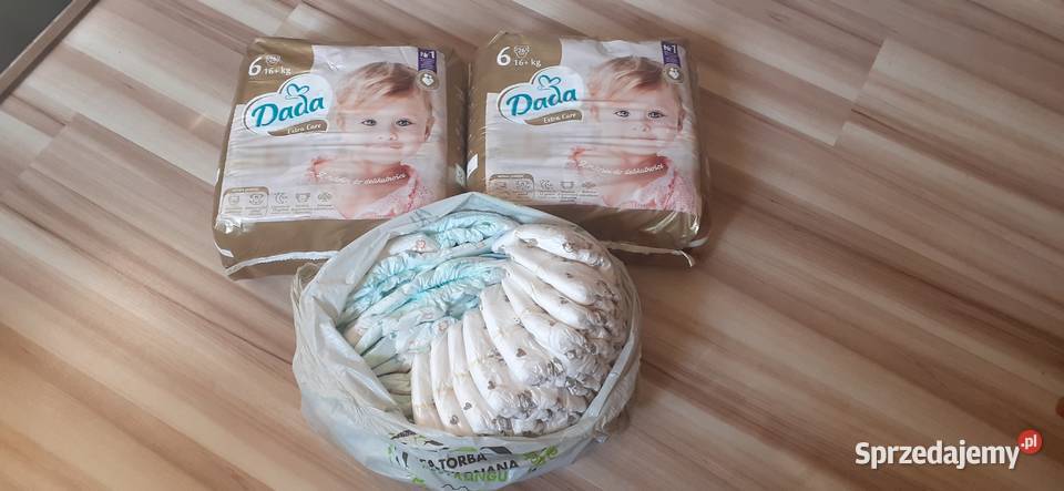 Pieluchy Dada 6 Care 11 opakowanie Klęczany