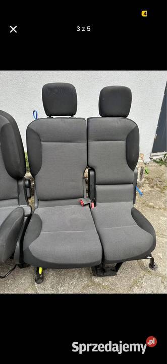 Fotele przednie do Peugeot Partnera Pniewy