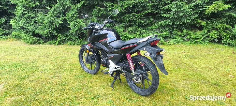 Honda CB125F 2018 2482 Pełna historia Motocykle, skutery, quady Józefów