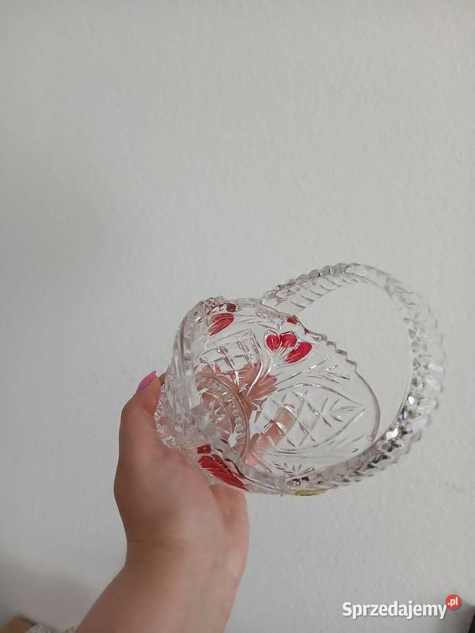 Kryształowy koszyczek Anna Htte Kraków