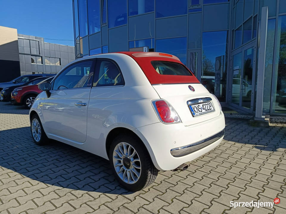 Fiat 500 LOUNGE Cabrio 13 16V MJET 95 boogate małopolskie Nowy Sącz