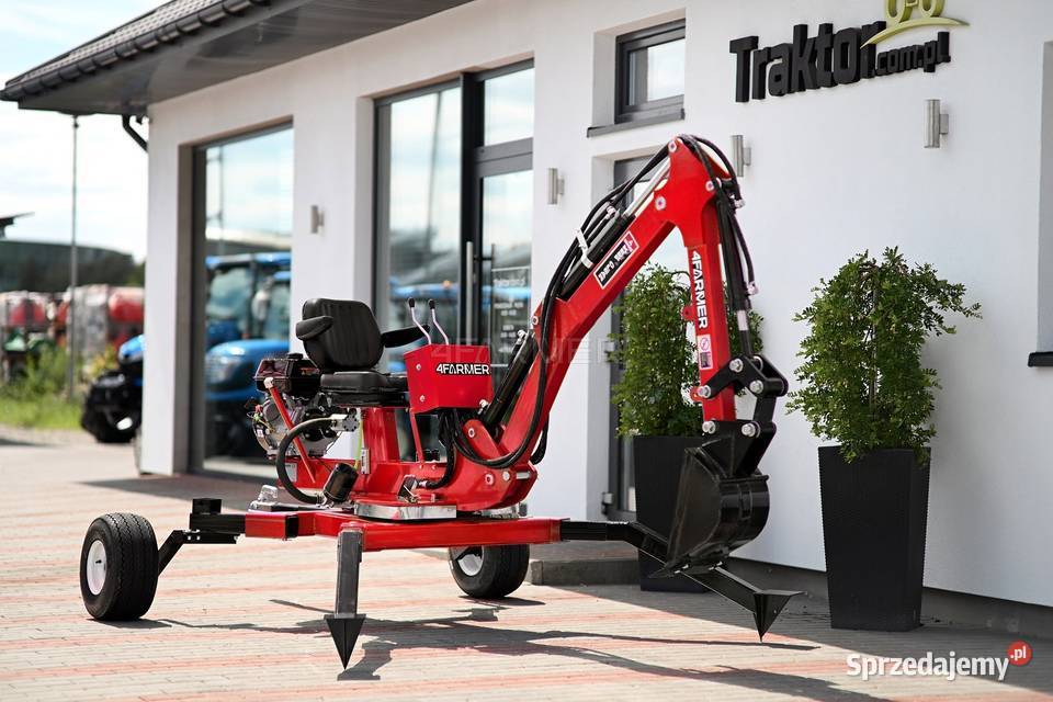 Koparka ATBH 15 ATV 4FARMER z silnikiem nieuszkodzony