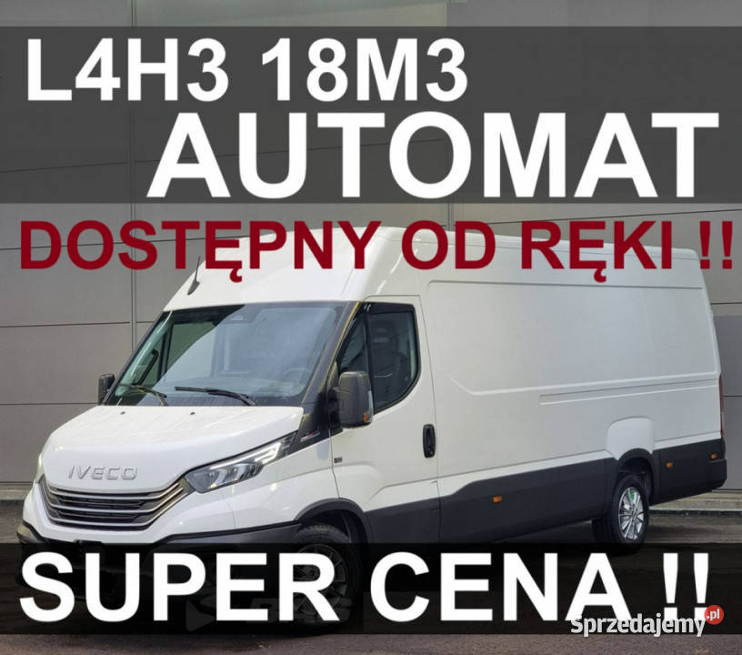 Iveco Daily 35S18A8H V L4H3 18m3 176 Dostępny nieuszkodzony Iveco Szczecinek