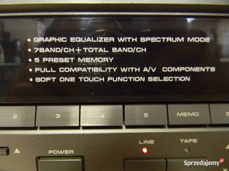 Tanio korektor graficzny z analizatorem widma Dębołęka