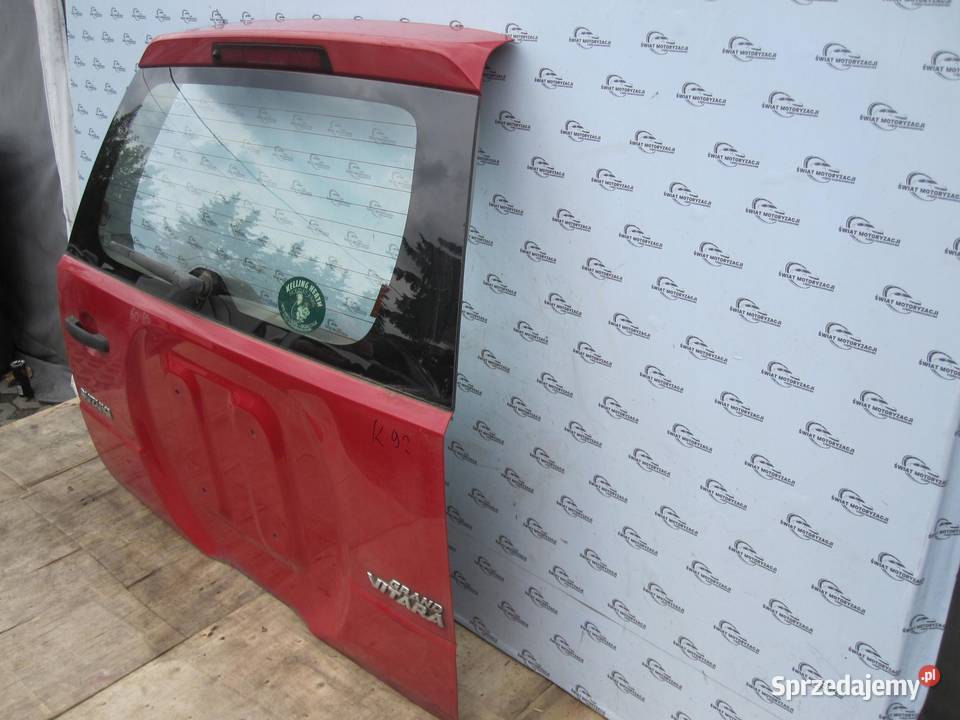 SUZUKI GRAND VITARA II 06r klapa tył Klapy bagażnika