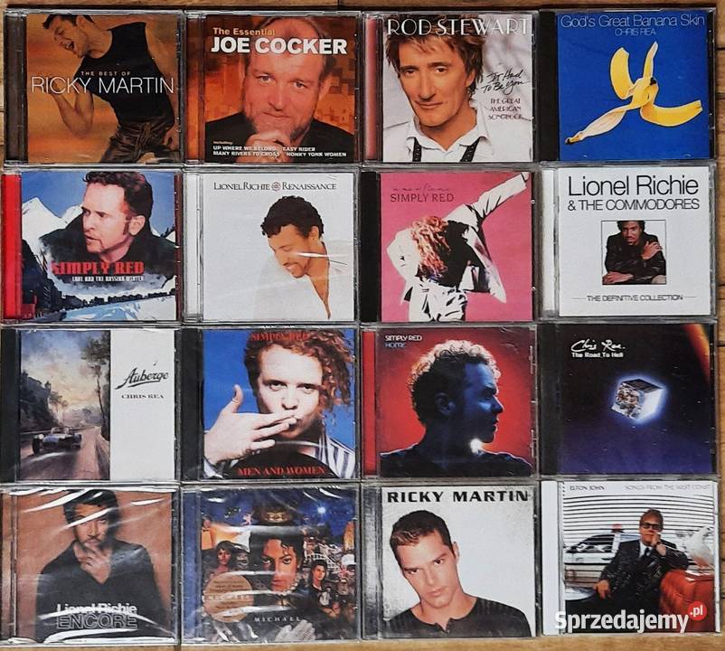 Zestaw 5 Płytowy Albumy CD SIMPLY RED Wersja śląskie Katowice