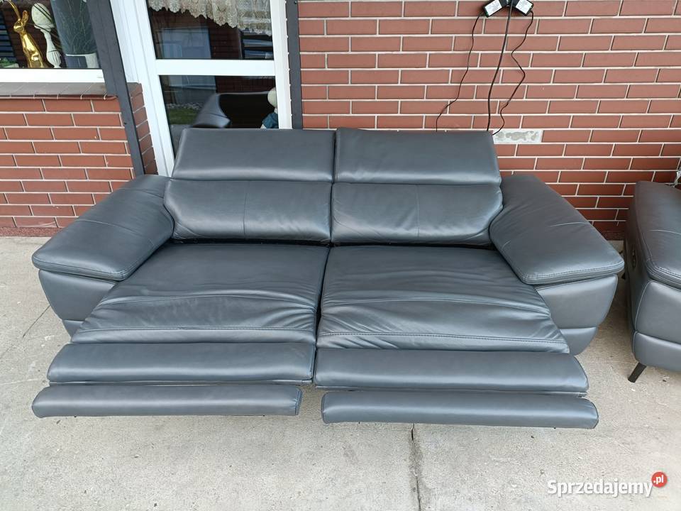 Sprzedam dwie sofy ze skóry Konin
