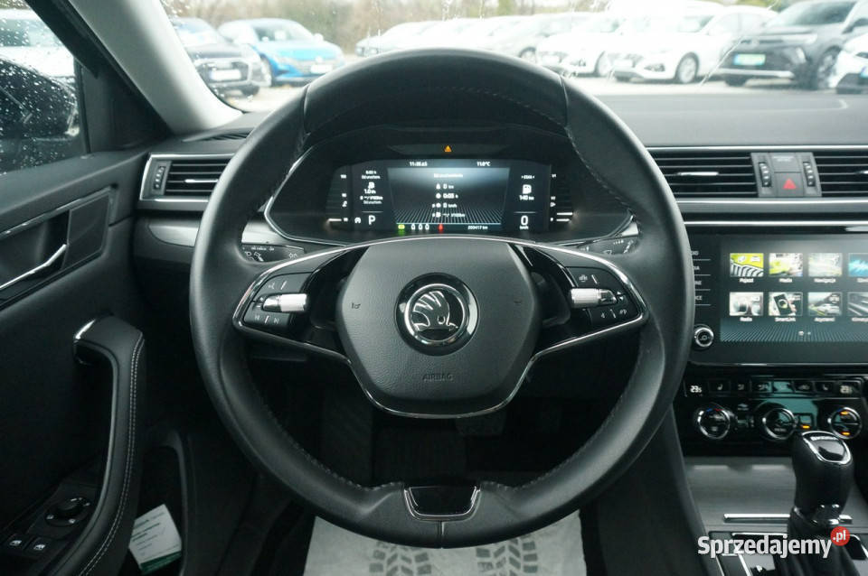 koda Superb 15 TSI 150 Style DSG Salon Polska światła przeciwmgielne wielkopolskie Poznań sprzedam