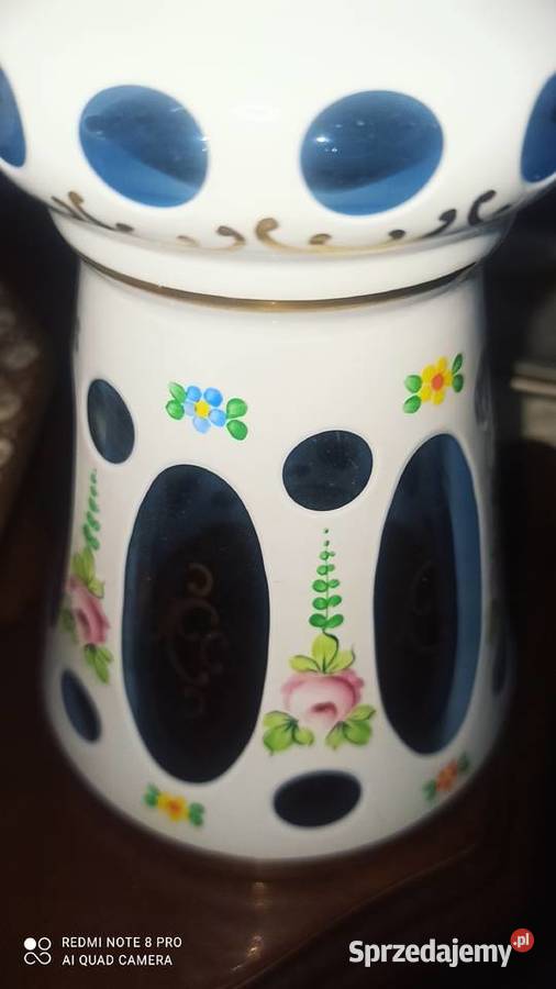 wazon w stylu Biedermeier Bohemia pomorskie Gdańsk