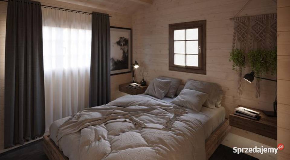 dom drewniany z bali KALIFORNIA Architektura ogrodowa Miłosław