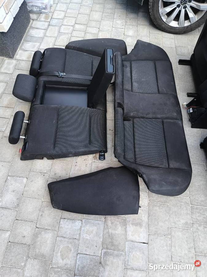 ODDAM Tapicerkę z BMW E91 PRZEDLIFT czarna 2008 Galowice