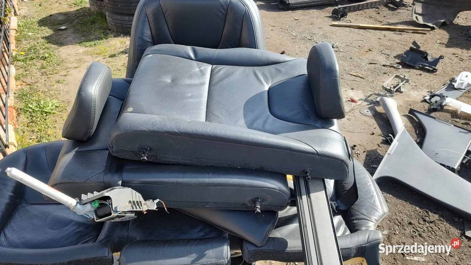 Fotele kanapa skórzane podgrzewane komplet Volvo Książ Wielkopolski sprzedam